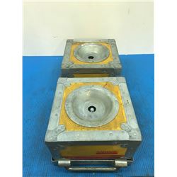 (2) SANDVIK LA260.3-125M-10 CARBIDE INSERT FACE MILL