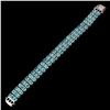 Image 2 : Natural Brazil Blue Apatite 169 Carats Bracelet