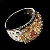 Image 3 : Natural Fancy Colors Sapphire Black Spinel Ring