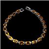 Image 2 : Natural 7x5mm Top Rich Yellow Citrine Bracelet
