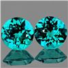 Image 1 : Natural Green Blue Apatite Pair 3.10 Carats - VVS