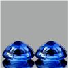 Image 2 : Natural Kashmir Royal Blue Sapphire Pair 5x4 MM - VVS