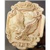 Image 2 : Antique Chinese Jade Hand Carved Eagle Pendant