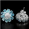 Image 2 : Natural Swiss Topaz Earrings