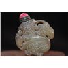 Image 2 : Antique Hand Carved Jade Snuff Bottle
