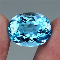 Natural Swiss Blue Topaz 20.69 Cts