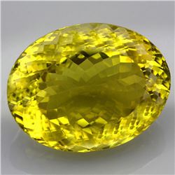 Natural Lemon Citrine Gemstone 71.01 Carats - VVS