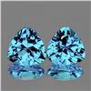 Image 1 : Natural  Sky Blue Topaz Pair 12.00 MM