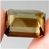 Image 2 : Natural Top Champagne Imperial Topaz Brazil 19.56 Ct