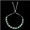 Image 2 : Natural Top Rich Green Emerald 50.06 Ct Bracelet