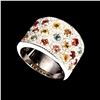 Image 1 : Natural Fancy Color Sapphire 41.53 Cts Ring
