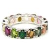 Image 1 : NATURAL MULTI COLOR TOURMALINE Ring