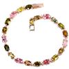 Image 1 : NATURAL MULTI COLOR TOURMALINE Bracelet
