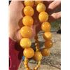 Image 2 : Antique Natural Amber Butterscotch Egg Yolk Necklace