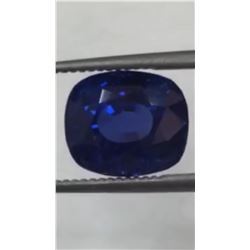 Natural Royal Blue Burma Sapphire Untreated - Gubelin
