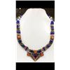 Image 1 : Tibet Natural Stone Tribal Queen Royal Necklace