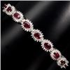 Image 1 : Genuine Top Blood Red Ruby Bangle