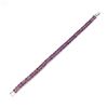 Image 2 : Nalural Pink Raspberry Rhodolite Garnet 106 Ct Bracelet