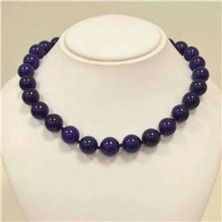 Beautiful Amethyst Bead Necklace