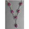 Image 1 : SPECTACULAR 71 CT NATURAL RUBY NECKLACE.