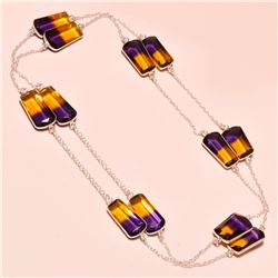 Gorgeous 54 Ct. Ametrine Necklace