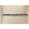 Image 1 : NATURAL 10 CT GEM WT TANZANITE TENNIS BRACELET