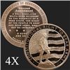 Image 1 : 5 oz Second Amendment .999 Fine Copper Bullion Round