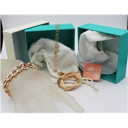 QVC - LOT OF 2 ITEMS - PENDANT AND BRACELET