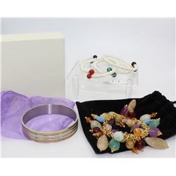 LOT OF BRACELETS FROM QVC- DESCRIPTION