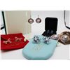 Image 1 : 5 PAIRS OF COSTUME EARRINGS