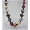 Image 2 : HONORA CULTURED PEARL NECKLACE WITH LEATHER
