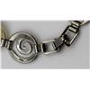 Image 2 : BEAUTIFUL TWO-TONED STERLING SILVER BRACELET