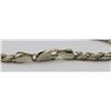 Image 2 : (3) STERLING SILVER TWIST CHAIN BRACELETS