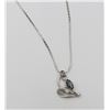 Image 1 : BEAUTIFUL .925 & SMOKEY QUARTZ NECKLACE