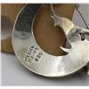 Image 2 : TAXCO MEXICO .925 WOLF & MOON EARRINGS