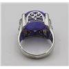 Image 3 : GORGEOUS STERLING SILVER AND PURPLE RING