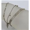 Image 1 : GROUP OF 3 DIFFERENT CHAIN DESIGN .925 BRACLETS