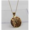 Image 2 : STERLING SILVER & 14K NECKLACE
