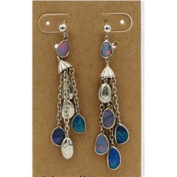 WHITNEY KELLY DANGLY OPAL EARRINGS