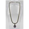 Image 1 : .925 AND 18K INDONESIA NECKLACE