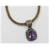 Image 2 : .925 AND 18K INDONESIA NECKLACE