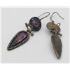 Image 3 : BEAUTIFUL AZTEC STYLE .925 EARRINGS