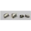 Image 2 : (2) PAIRS OF STERLING SILVER CLIP BACK EARRINGS