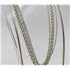 Image 2 : GROUP OF 4 STERLING SILVER CHAINS