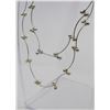 Image 2 : TWO .925 NECKLACES WITH BEAD SLIDES