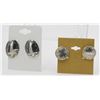 Image 1 : TWO PAIRS OF .925 EARRINGS