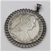 Image 1 : 1780 MARIA THERESA SILVER RESTRIKE PENDANT