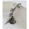Image 1 : STERLING SILVER CHARM BRACELET