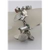 Image 2 : STERLING SILVER CHARM BRACELET