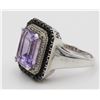 Image 2 : ESTATE STERLING SILVER RING SIGNED "JS"